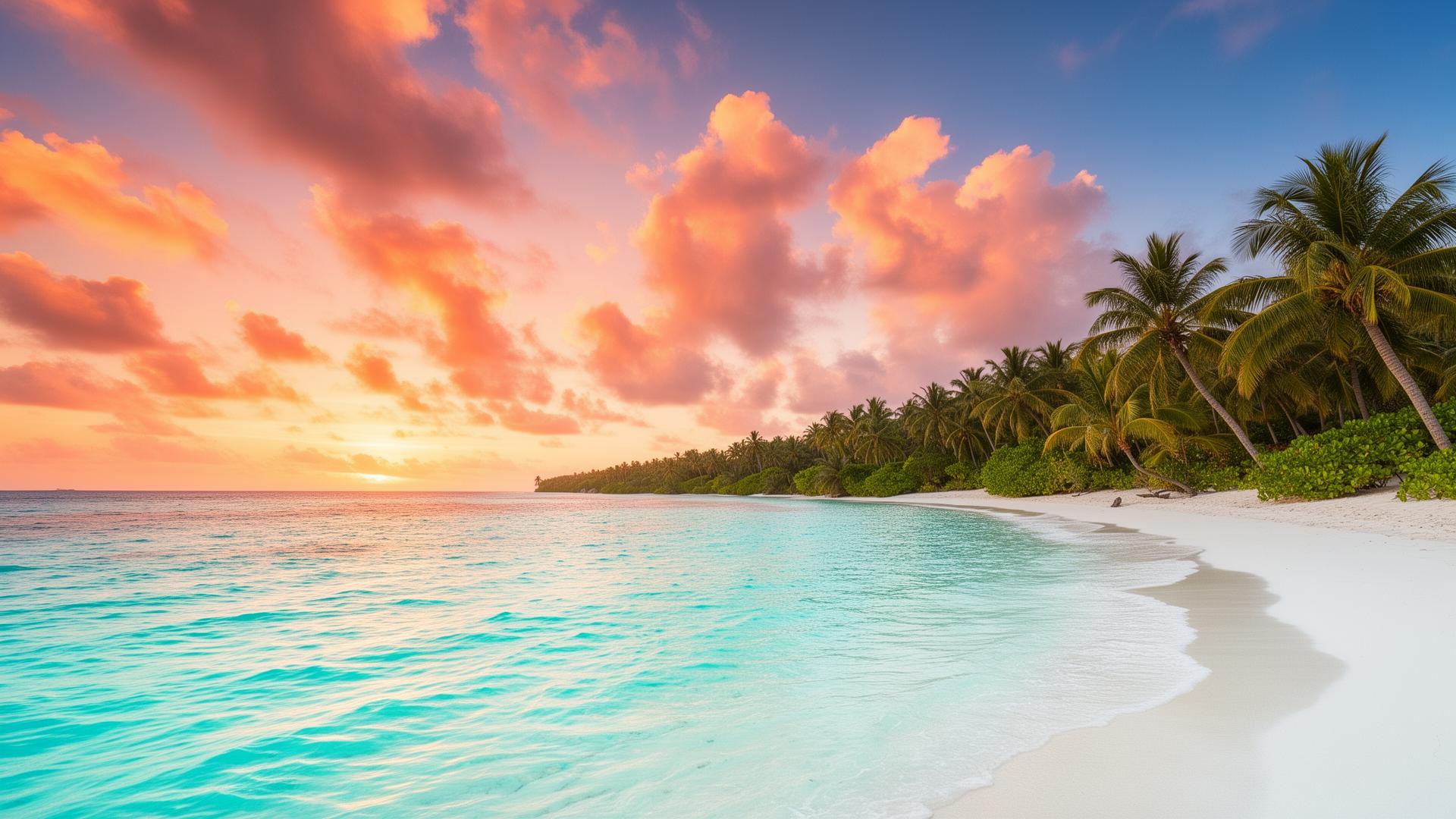 Beautiful beach destination