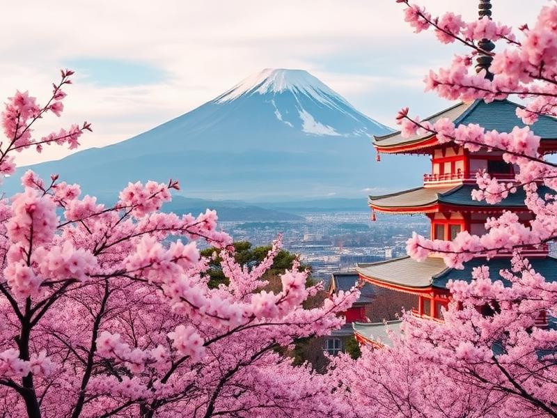ทัวร์ญี่ปุ่น โตเกียว ฟูจิ ซากุระบาน